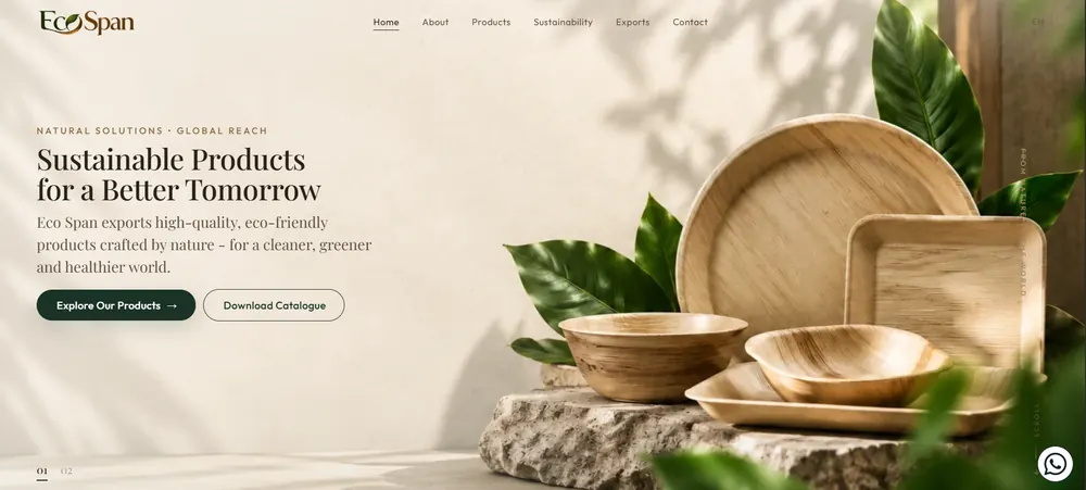 Eco Span website